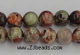 CRA151 15.5 inches 10mm round rainforest agate beads wholesale