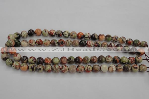 CRA151 15.5 inches 10mm round rainforest agate beads wholesale