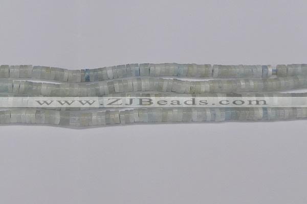 CRB1001 15.5 inches 2*5mm heishi aquamarine beads wholesale