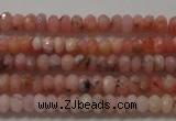 CRB110 15.5 inches 2.5*4mm faceted rondelle opal gemstone beads