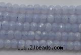 CRB123 15.5 inches 2.5*4mm faceted rondelle blue lace agate beads