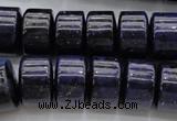 CRB186 15.5 inches 10*16mm rondelle blue dumortierite beads