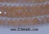 CRB1866 15.5 inches 2*3mm faceted rondelle moonstone beads