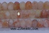 CRB1870 15.5 inches 2.5*4mm faceted rondelle sunstone beads