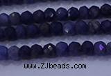 CRB1903 15.5 inches 2*3mm faceted rondelle sapphire beads