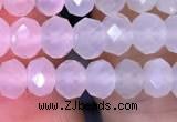 CRB1962 15.5 inches 4*6mm faceted rondelle white moonstone beads