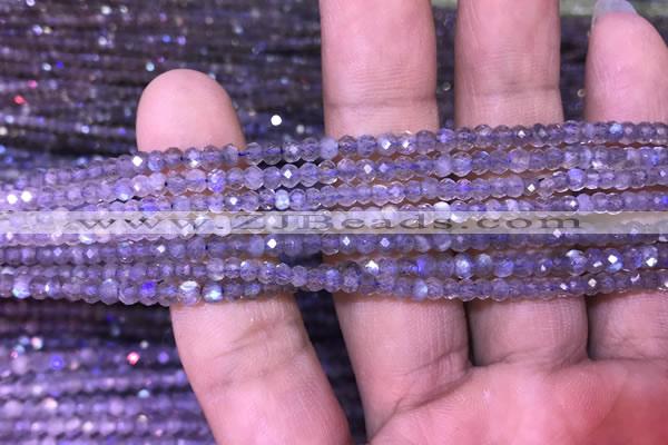 CRB1979 15.5 inches 2*3mm faceted rondelle labradorite beads