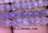 CRB1980 15.5 inches 3*4mm faceted rondelle labradorite beads