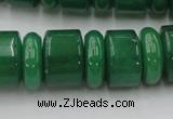 CRB202 15.5 inches 6*18mm - 13*18mm rondelle green aventurine beads