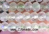 CRB2272 15.5 inches 3*4mm faceted rondelle prehnite beads