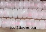 CRB2550 15.5 inches 2*4mm heishi rose quartz beads wholesale