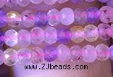 CRB2606 15.5 inches 2*3mm faceted rondelle mixed quartz beads
