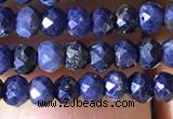 CRB2642 15.5 inches 2*3mm faceted rondelle sapphire beads wholesale