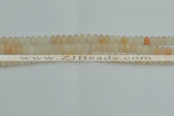 CRB2815 15.5 inches 4*6mm rondelle pink aventurine beads