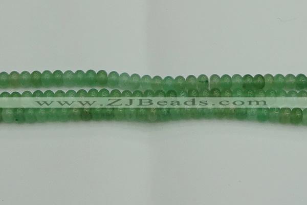 CRB2821 15.5 inches 5*8mm rondelle green aventurine beads