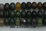 CRB2865 15.5 inches 4*6mm rondelle Indian agate beads