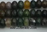 CRB2866 15.5 inches 5*8mm rondelle Indian agate beads