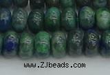 CRB2892 15.5 inches 6*10mm rondelle chrysocolla beads wholesale