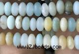 CRB4004 15.5 inches 2.5*4.5mm rondelle amazonite beads wholesale
