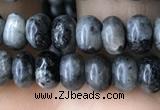 CRB4035 15.5 inches 4*6mm rondelle black labradorite beads wholesale