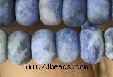 CRB5056 15.5 inches 5*8mm rondelle matte sodalite beads wholesale