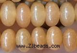 CRB5300 15.5 inches 4*6mm rondelle red aventurine beads