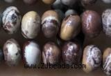 CRB5312 15.5 inches 4*6mm rondelle artistic jasper beads