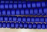 CRB5503 15 inches 2*2mm heishi synthetic turquoise beads wholesale