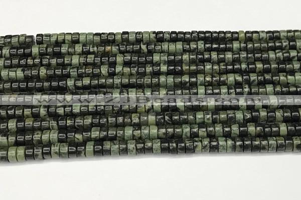 CRB5675 15 inches 3*4mm heishi kambaba jasper beads wholesale