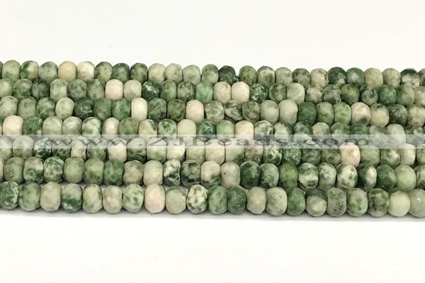 CRB5814 15 inches 4*6mm, 5*8mm faceted rondelle jade beads