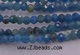 CRB700 15.5 inches 2*3mm faceted rondelle apatite gemstone beads