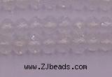 CRB709 15.5 inches 3*4mm faceted rondelle white crystal beads