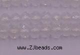 CRB709 15.5 inches 3*4mm faceted rondelle white crystal beads