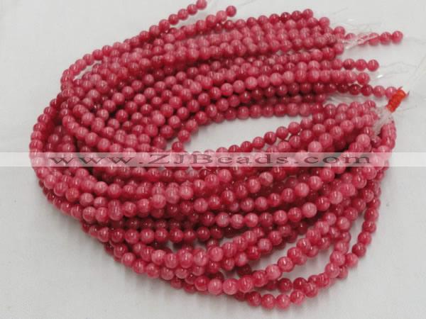 CRC01 16 inches 4mm round rhodochrosite gemstone beads wholesale