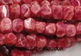 CRC06 16 inches 8*10mm nugget rhodochrosite gemstone beads wholesale