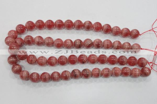 CRC105 15.5 inches 14mm round natural argentina rhodochrosite beads