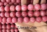 CRC1053 15.5 inches 16mm round rhodochrosite beads wholesale