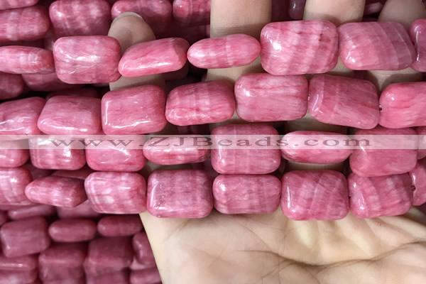 CRC1065 15.5 inches 13*18mm rectangle rhodochrosite beads