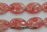 CRC107 15.5 inches 15*20mm oval natural argentina rhodochrosite beads