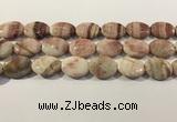 CRC1079 15.5 inches 18*25mm oval rhodochrosite beads wholesale