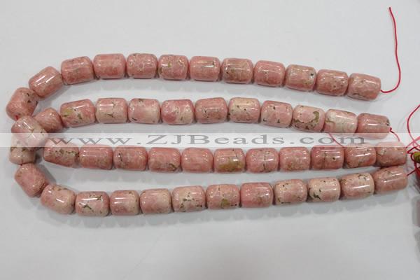 CRC114 15.5 inches 13*17mm column natural argentina rhodochrosite beads