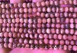 CRC1173 15.5 inches 6mm faceted round rhodochrosite beads wholesale