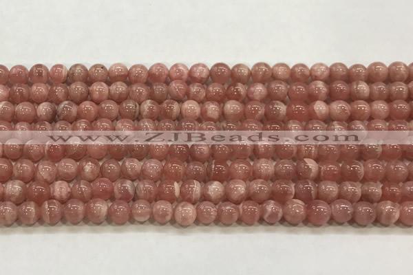 CRC1181 15.5 inches 5mm round Argentina rhodochrosite beads