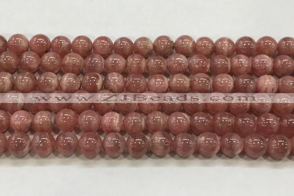 CRC1183 15.5 inches 7mm round Argentina rhodochrosite beads