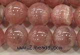 CRC1184 15.5 inches 8mm round Argentina rhodochrosite beads