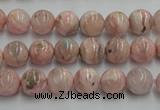 CRC152 15.5 inches 8mm round Argentina rhodochrosite beads