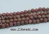 CRC200 16 inches 4mm round rhodochrosite gemstone beads wholesale