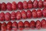 CRC21 15.5 inches 7*11mm rondelle dyed rhodochrosite gemstone beads