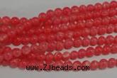 CRC500 15.5 inches 4mm round synthetic rhodochrosite beads