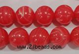 CRC505 15.5 inches 14mm round synthetic rhodochrosite beads